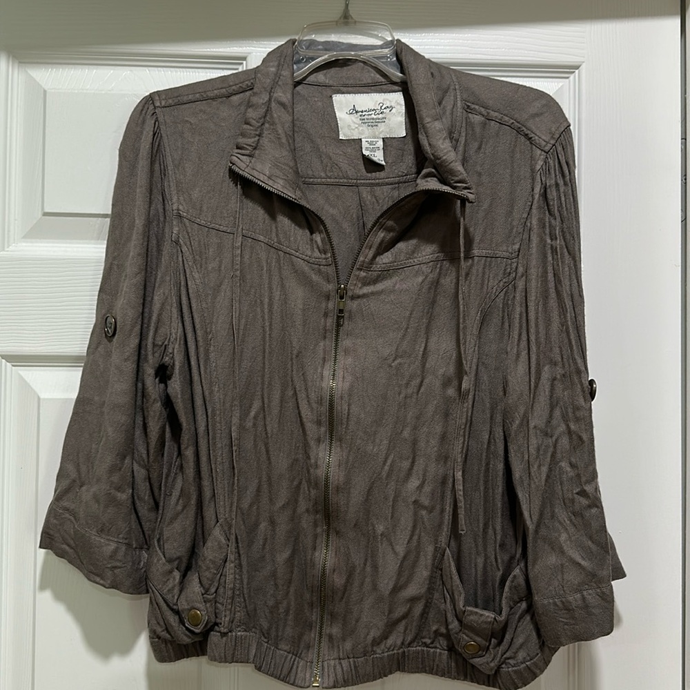American Rag Women’s  Zip Up Jacket